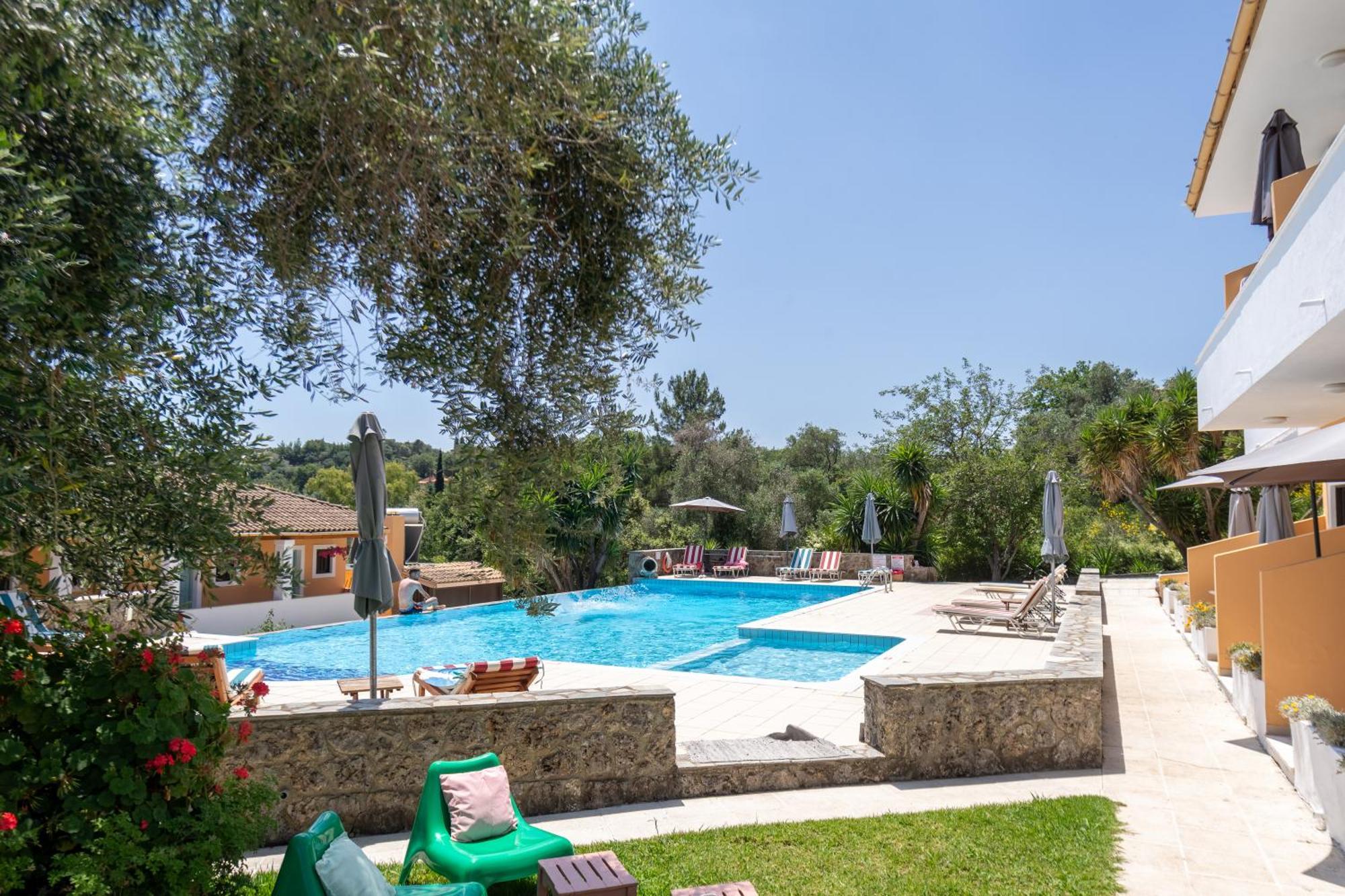 Little Corfu Aparthotel Dasziá Kültér fotó